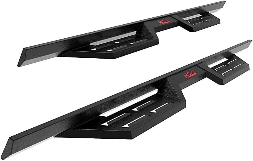 HD Ridez Steel Construction Drop Down Style Running Boards Compatible with Toyota Tacoma 2005-2022 Double Crew Cab