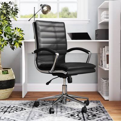 Orren Ellis Jacobus Task Chair, Black