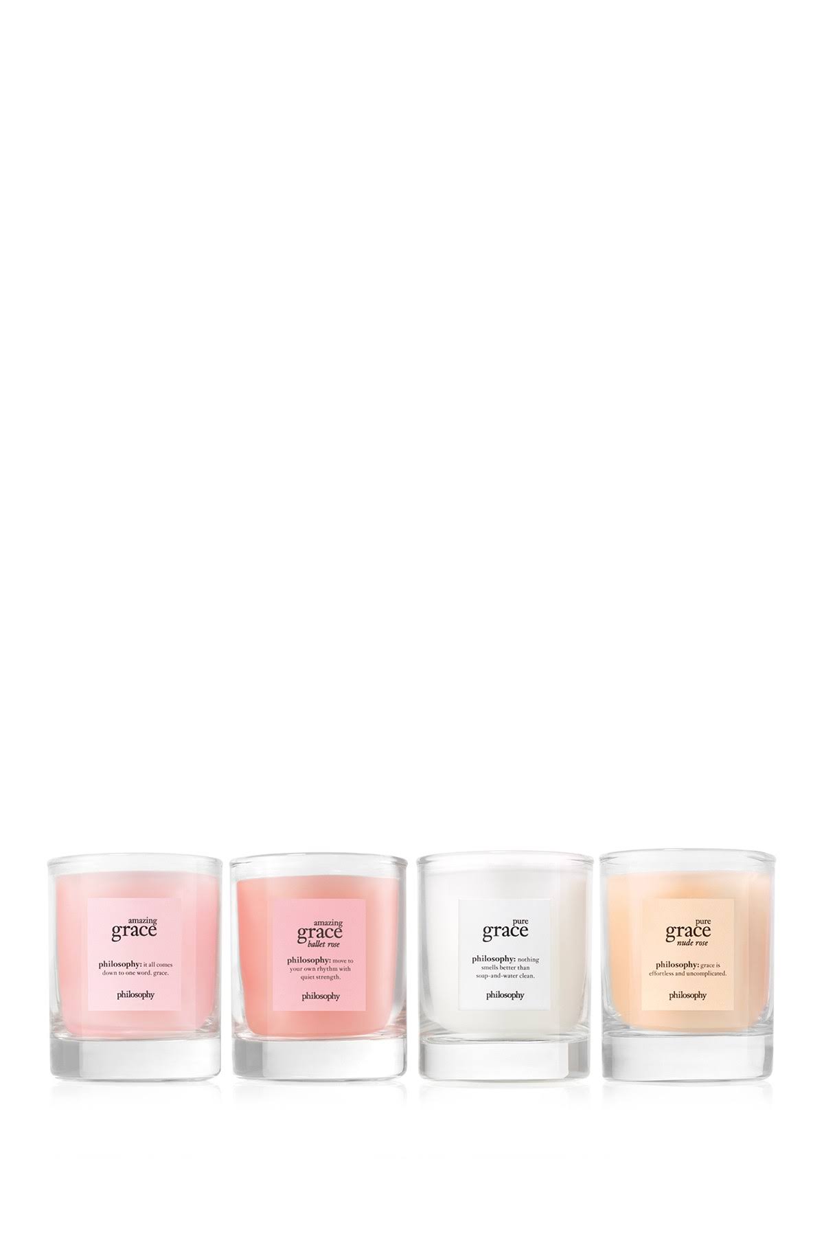 Philosophy Illuminating Grace Votive Candle Coffret - Set of 4 New