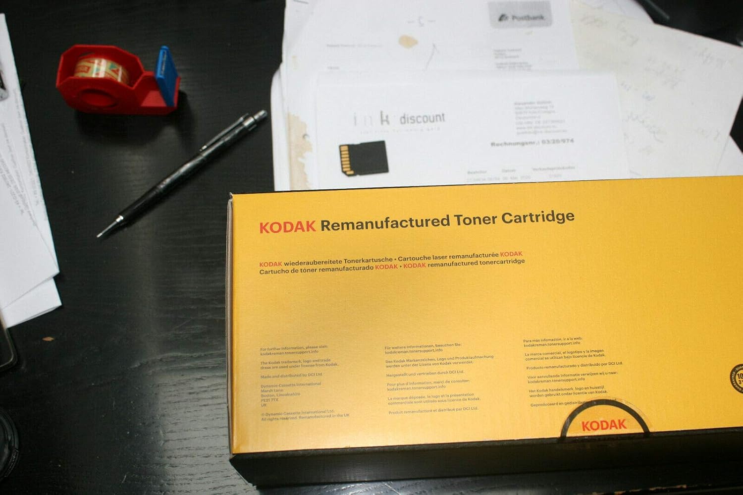 Kodak Toner Cartridge HP 201A Yellow (CF402A) Pack of 2