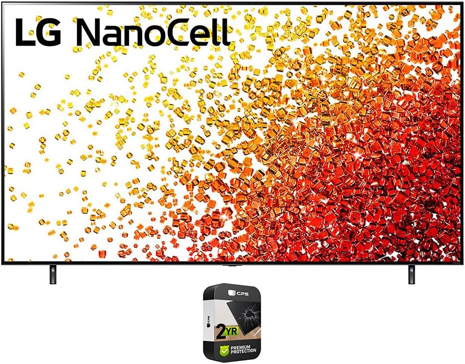 LG 43NANO75UPA 43 Inch 4K Nanocell TV 2021 Model Bundle with Premium 2 YR CPS Enhanced Protection Pack