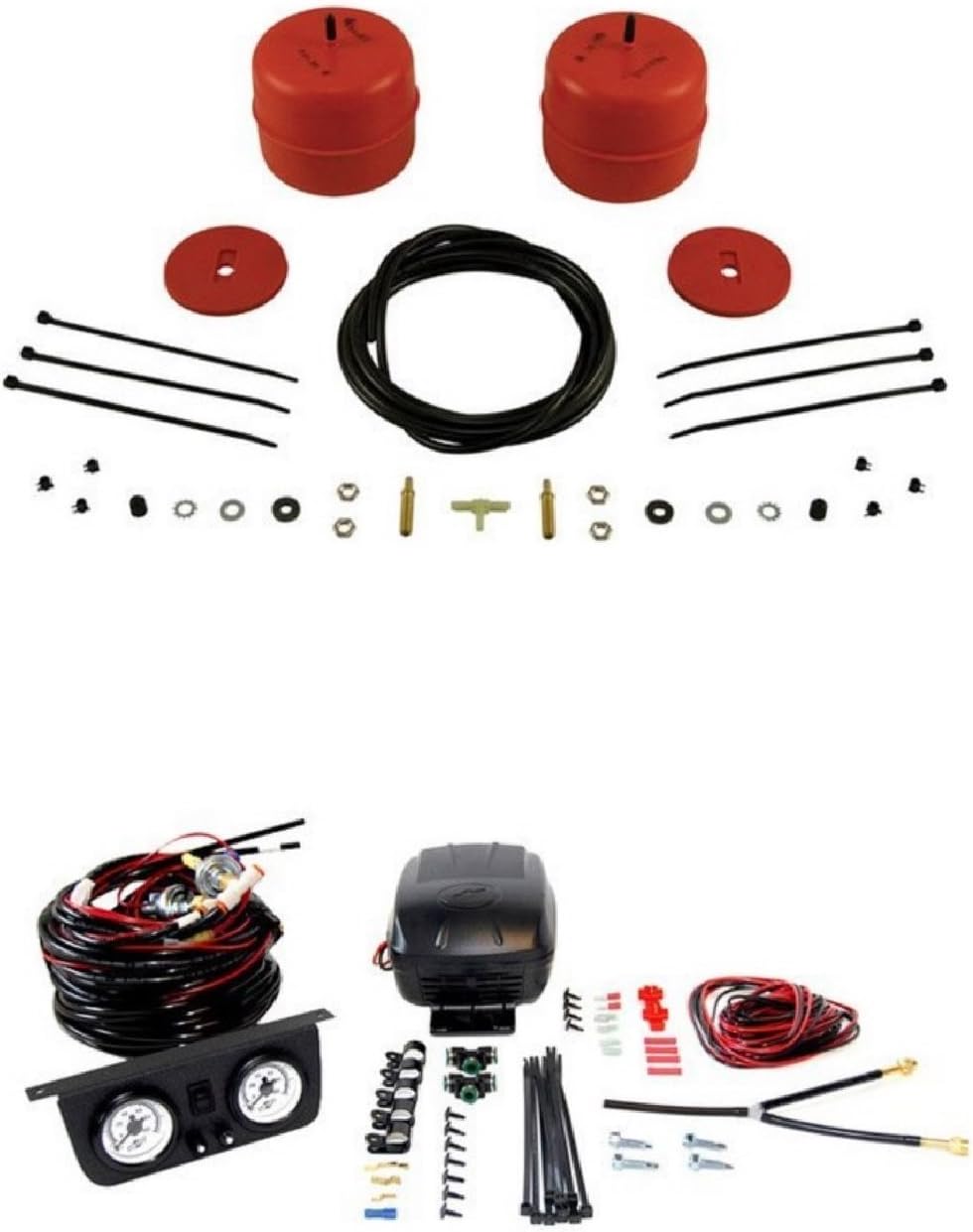 Air Lift 60846 25812 Control Air Spring and Dual Path Air Compressor Kit for 04-06 Pontiac GTO