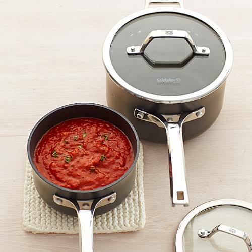 Calphalon Elite Nonstick Saucepan, 1 1/2-Qt. | Williams Sonoma - Cookware - Saucepans u0026 Sauciers - Kitchen Accessories