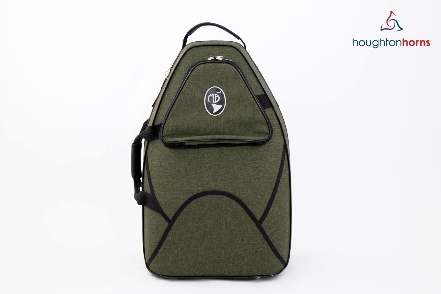 Marcus Bonna MB-5 French Horn Case (Model: MB-5 (Fits Most Horns), Color: Black, Material: Nylon) - Houghton Horns