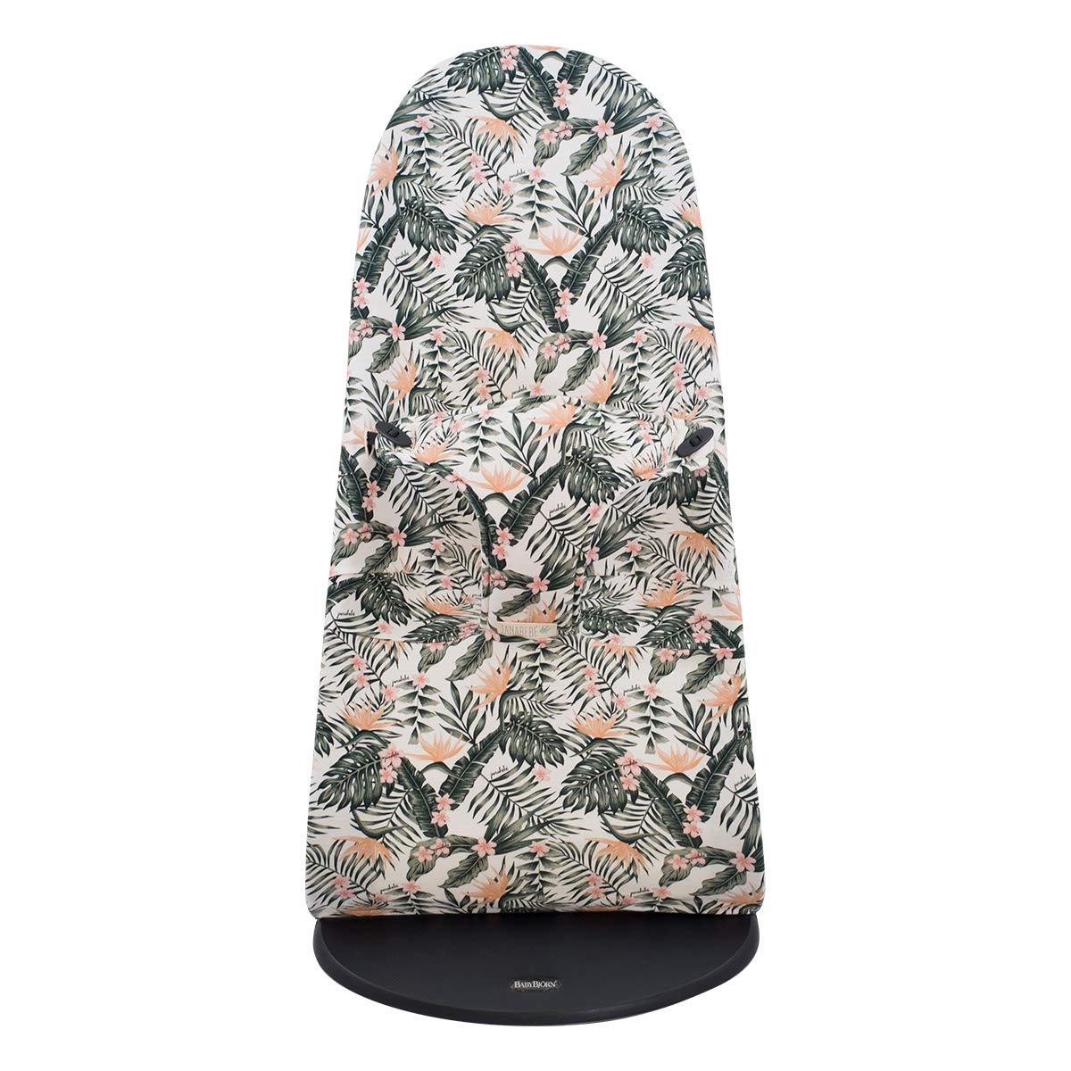 JANABEBE Cover - Liner Compatible with Baby Bouncer Babybjorn Soft, Balance, Bliss and Mini (Stone Grey) Pack of 2