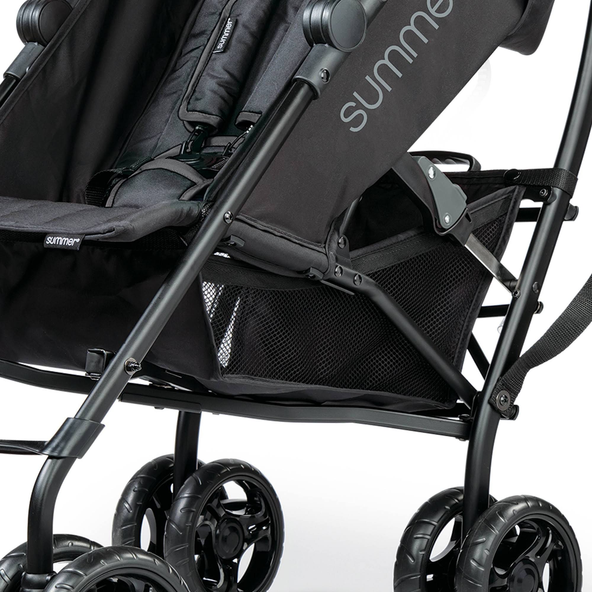 Summer 3Dlite Convenience Stroller Jet Black Lightweight Stroller 32843