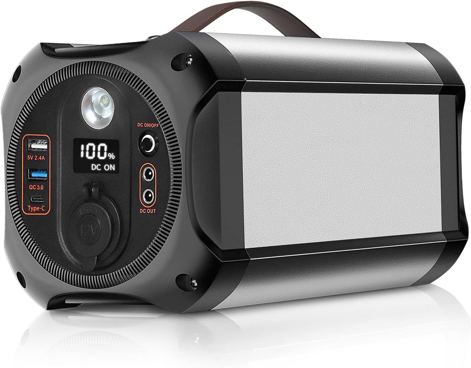 Portable Power Station 300W, 280wh (75000mAh) Solar Generator (Solar Panel Not Included) with 110V Pure Sine Wave AC Outlet,USB-C PD QC 3.0 DC Output, Lithium Battery for Outdoors Camping Blackout