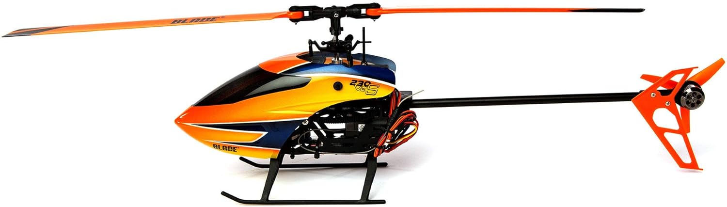 Blade RC Helicopter 230 S Smart RTF(Everything Needed to Fly in The Box) with Safe, BLH1200, Orange/Black
