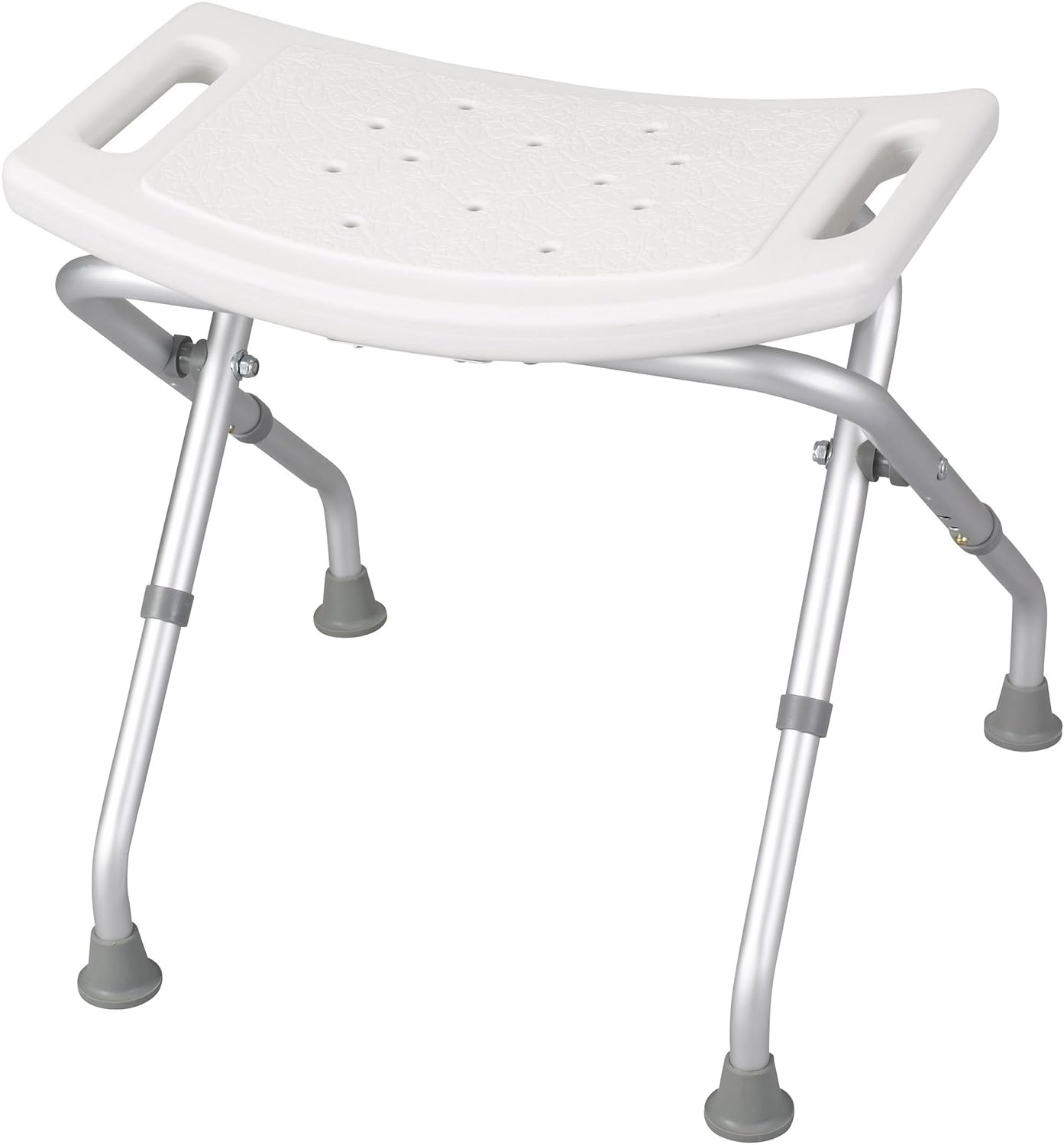Drive Medical 12486 Handicap Bathroom Bench, White Pack of 2