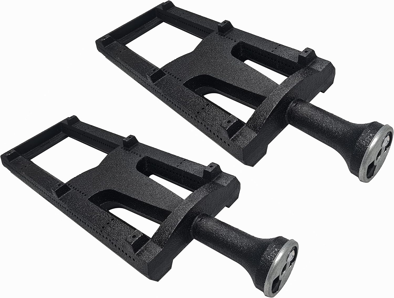 DaYvlen Cast Iron Lynx Burners 20.5-Inches Replacement for DCS 36, 36 Series, 36ABQ, 36ABQAR, 36ABQR, 36BQ, 36BQAR, 36BQR, 48, 48 Series, 48BQ, 48BQAR, 48BQR Grill, Black Pack of 2