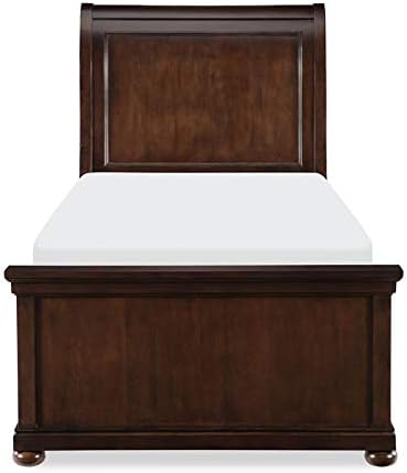 Legacy Classic Canterbury Sleigh Headboard Twin Warm Cherry Wood