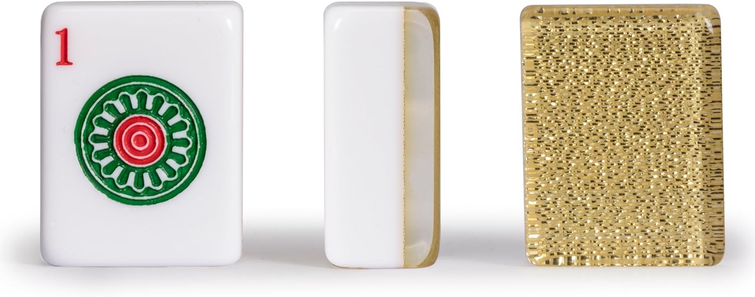 Yellow Mountain Imports Set of 166 American Mahjong Tiles - Golden Fortune Pack of 2