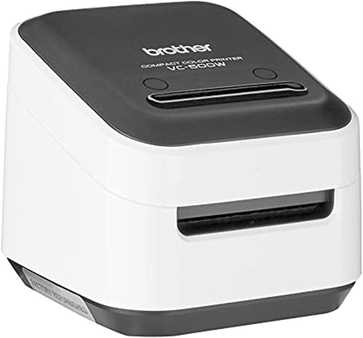Brother VC-500W Versatile Compact Color Label and Photo Printer with Wireless Networking, White, 3.8
