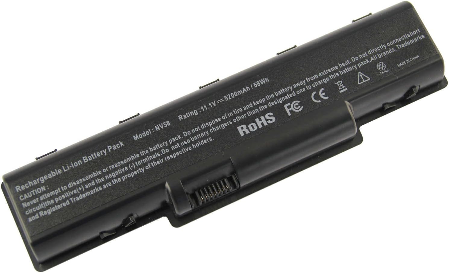 Fancy Buying 6 Cells Laptop Battery for Gateway NV52 NV53 NV54 AS09A51 AS09A61 AS09A71 AS09A56 [3 Pack] Black Pack of 2