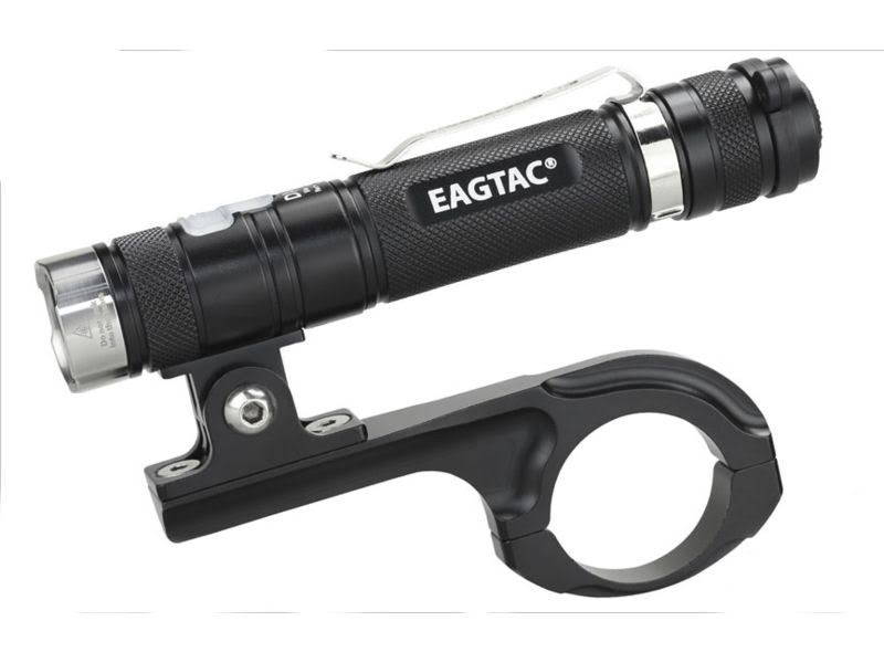 Eagtac DX30LC2-BR Rechargeable Flashlight Kit XP-L Hi V3 CW LED 1160lm Black DX30LC2BR-XPLHI-KIT-CW