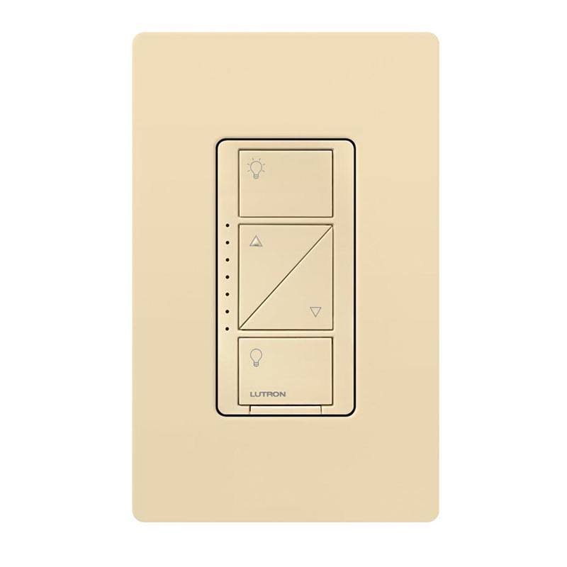 Lutron PD-6WCL-BL Caseta Wireless In-Wall Smart Dimmer Switch, Black