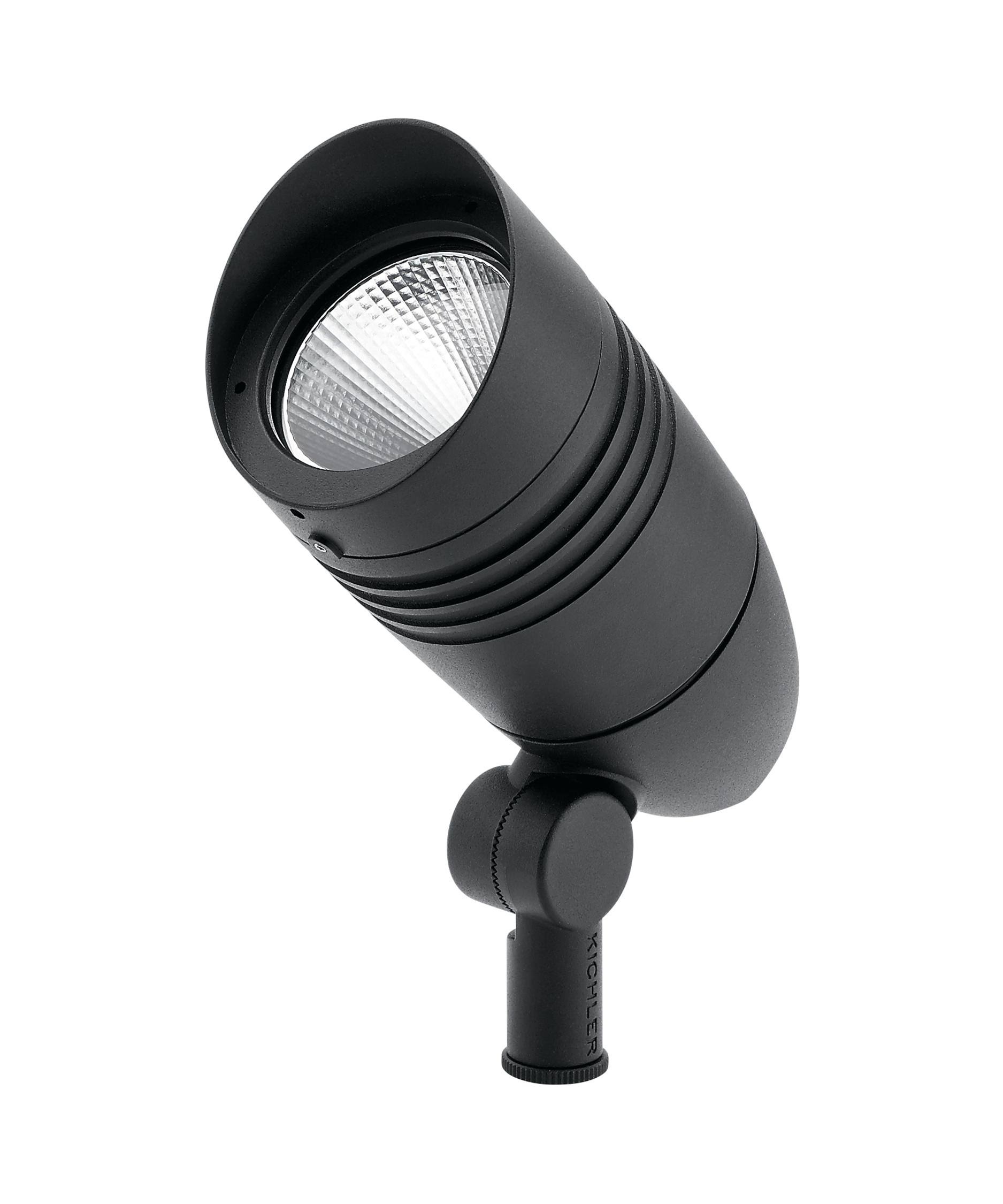 Kichler Landscape LED C-Series Accent 1200lm 33deg 3 Textured Black - 16216BKT30