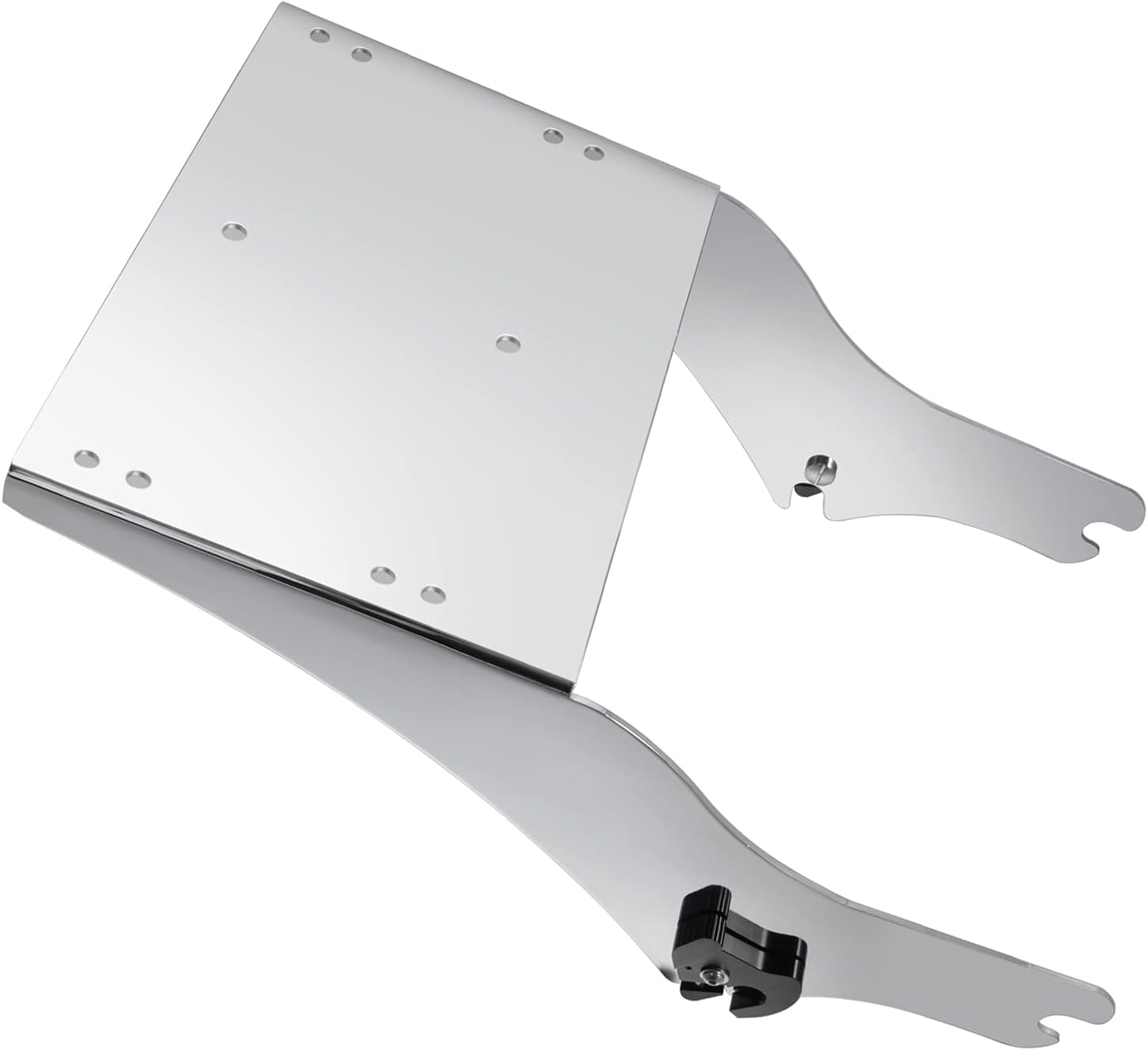 Benlari Chrome Detachable Trunk Mount 97- 08 Tour Pack Razor Trunk Mount Rack Sturdy Bracket Compatible for Harley Davidson Touring Electra Glide Road King Road Glide Ultra Classic Chopped 1997-2008