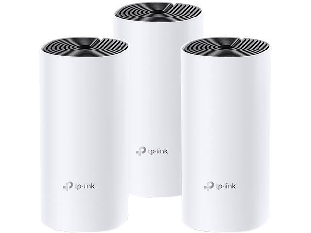 Recertified - Tp-link Deco M4 (3-Pack) AC1200 Whole Home Mesh Wi-Fi System White