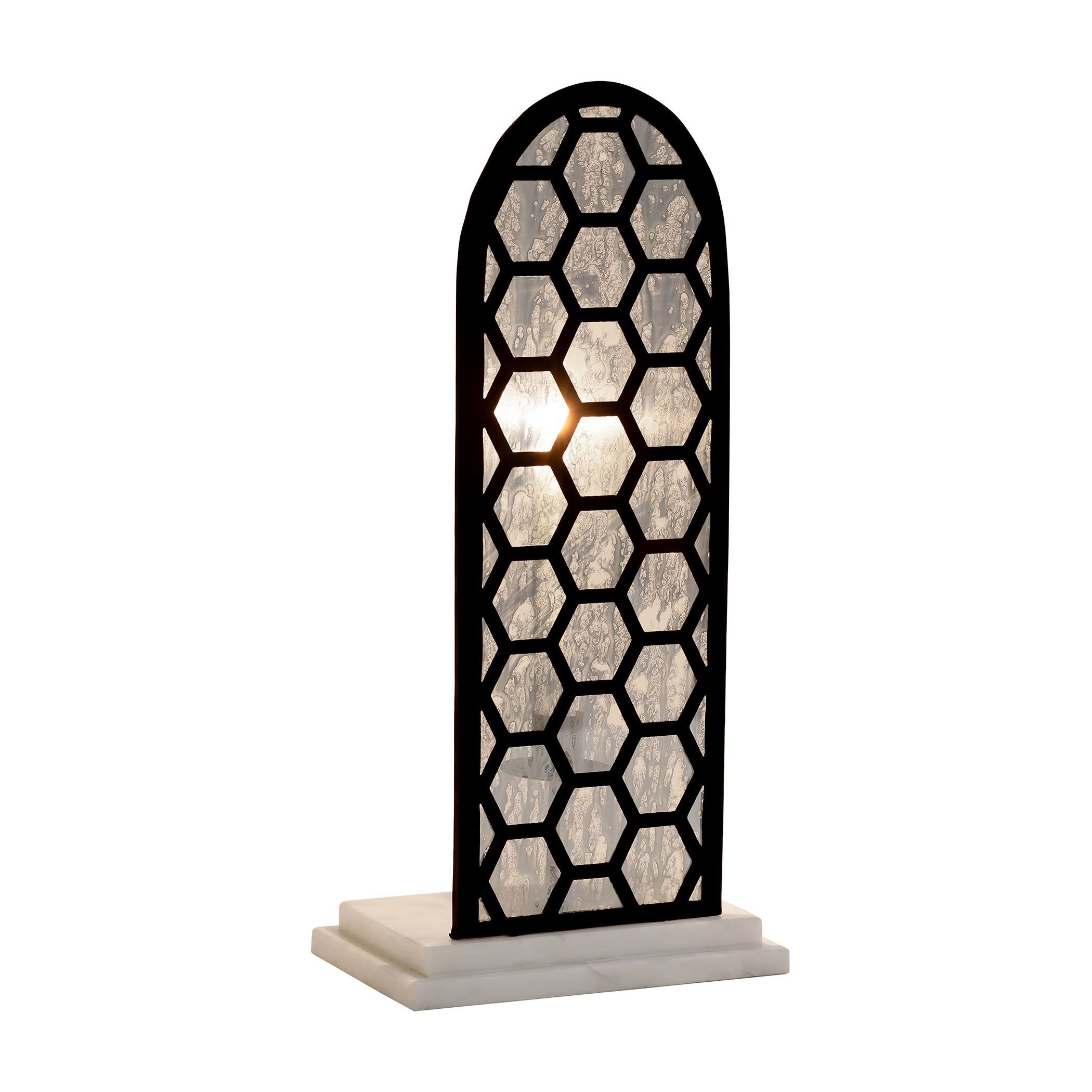 Elk Home Berlin Candle Holder, Black u0026 White, 8996-011