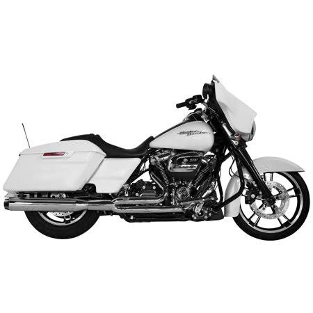 Two Brothers Racing Comp-S 2-1 Full Exhaust System Chrome with Carbon Fiber End Cap 005-4680199, Silver
