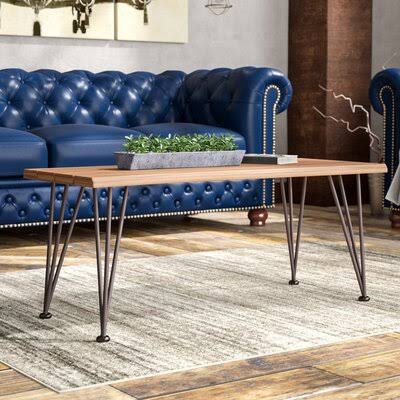 Guyapi Indoor Acacia Wood Coffee Table Trent Austin Design