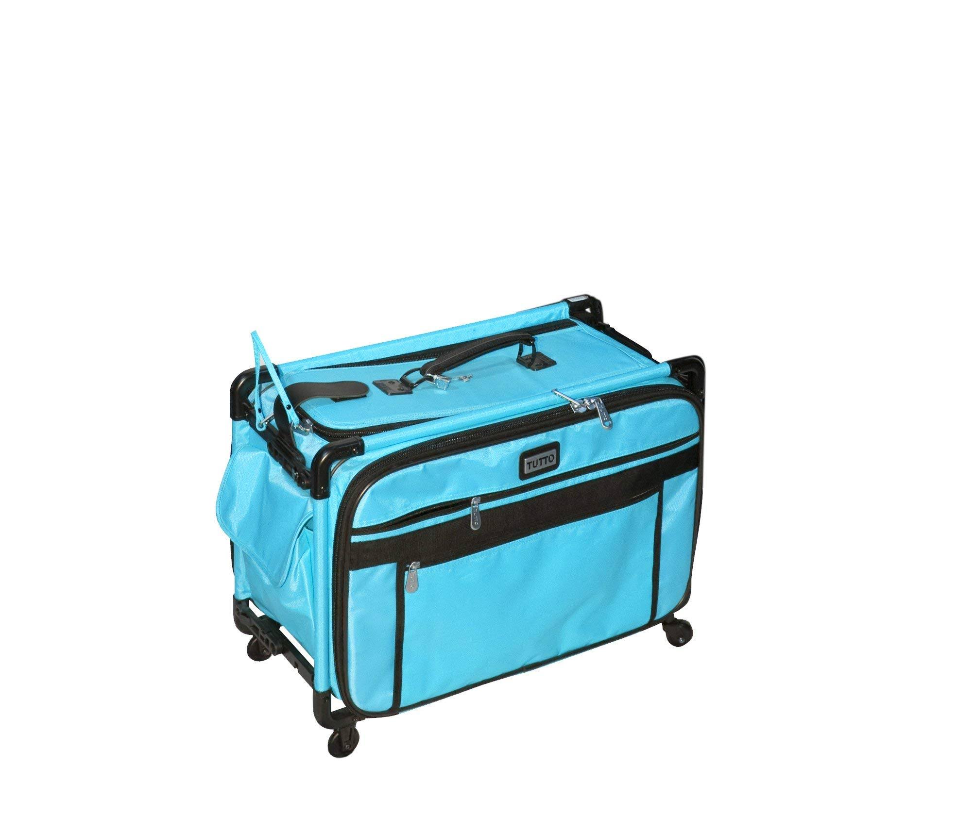 Mascot Metropolitan 5222TMA-L Tutto Machine Case on Wheels, Large/22 inch, Turquoise