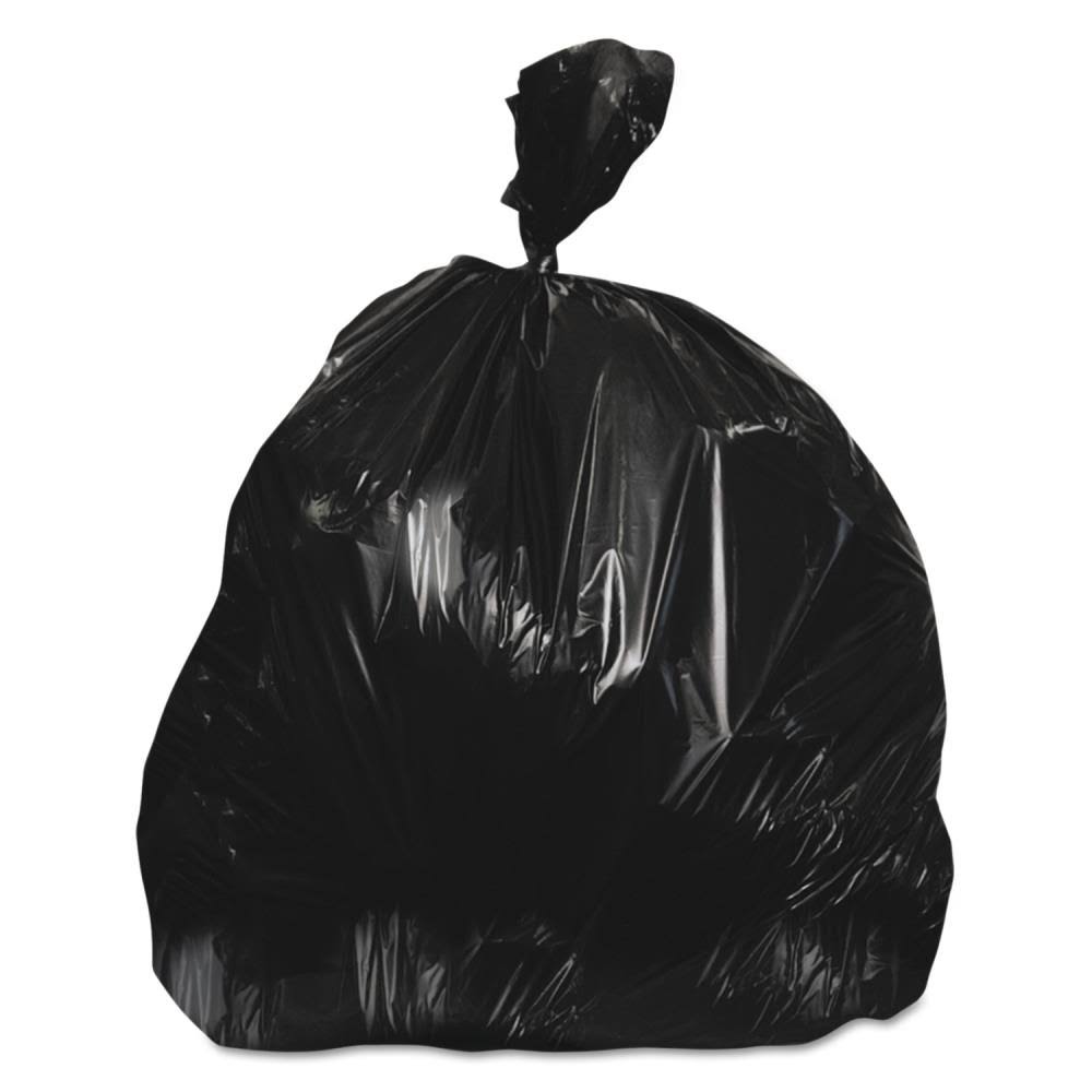 Heritage 150-Pack 60-Gallon Black Plastic Can Trash Bag | HERZ7660WKR01