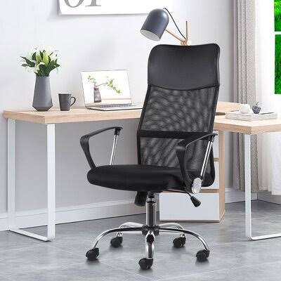 Alresford Mesh Task Chair Zipcode Design Frame Color: Black