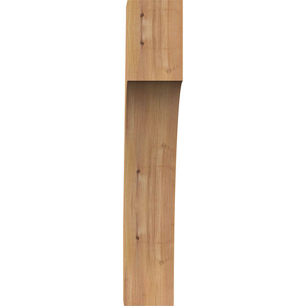 5 1/2x22W x 20x22D x 32x22H Westlake Smooth Brace, Western Red Cedar