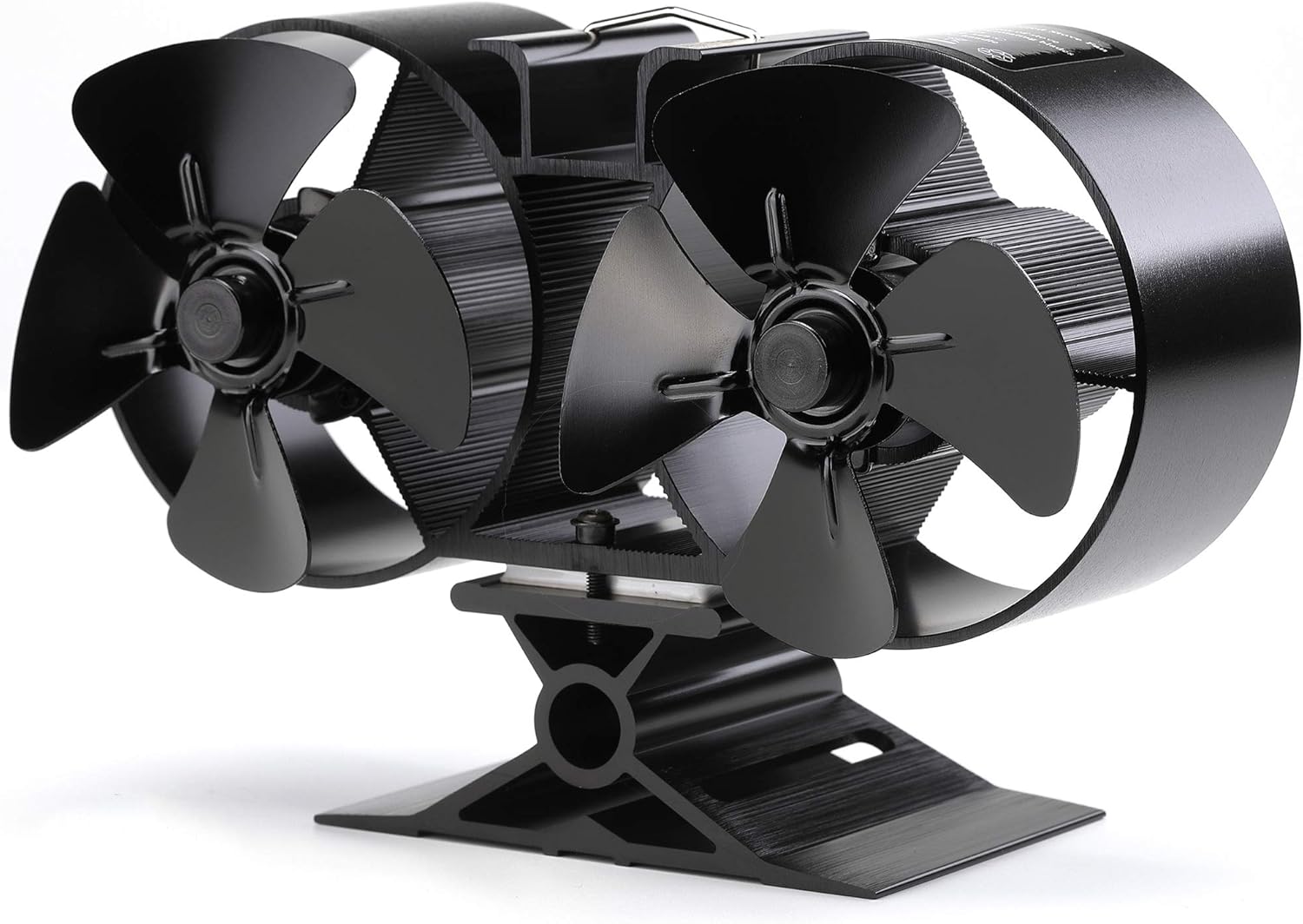 Wood Stove Fan, 8 Blade Fireplace Fan, Heat Powered Stove Top Fans for Wood Burner/Burning/Log Burner Stove, Eco Friendly (Mini Size 8 Blades)