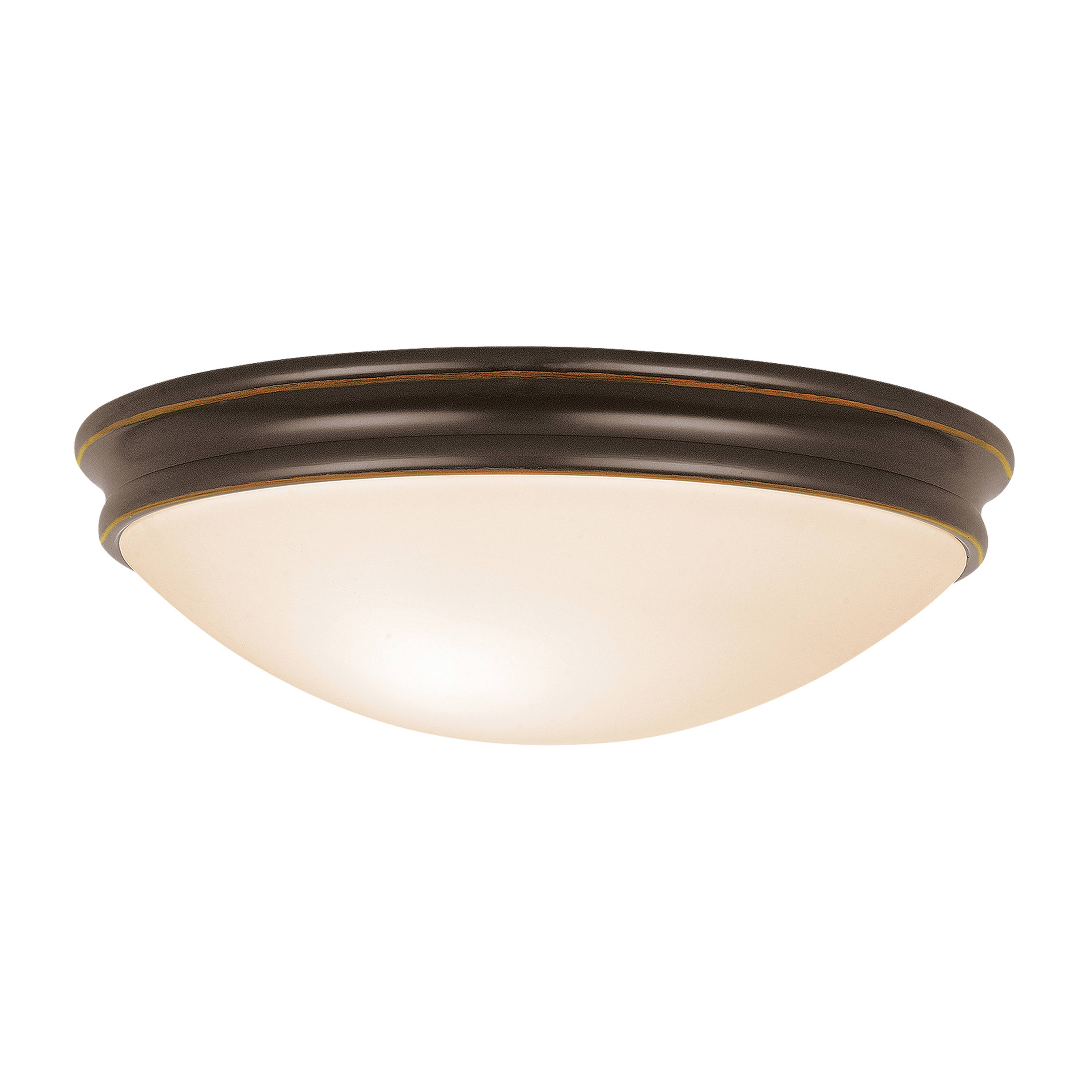 Access Lighting 20725LEDD-ORB-OPL Atom Flush Mount - Oil Rubbed Bronze