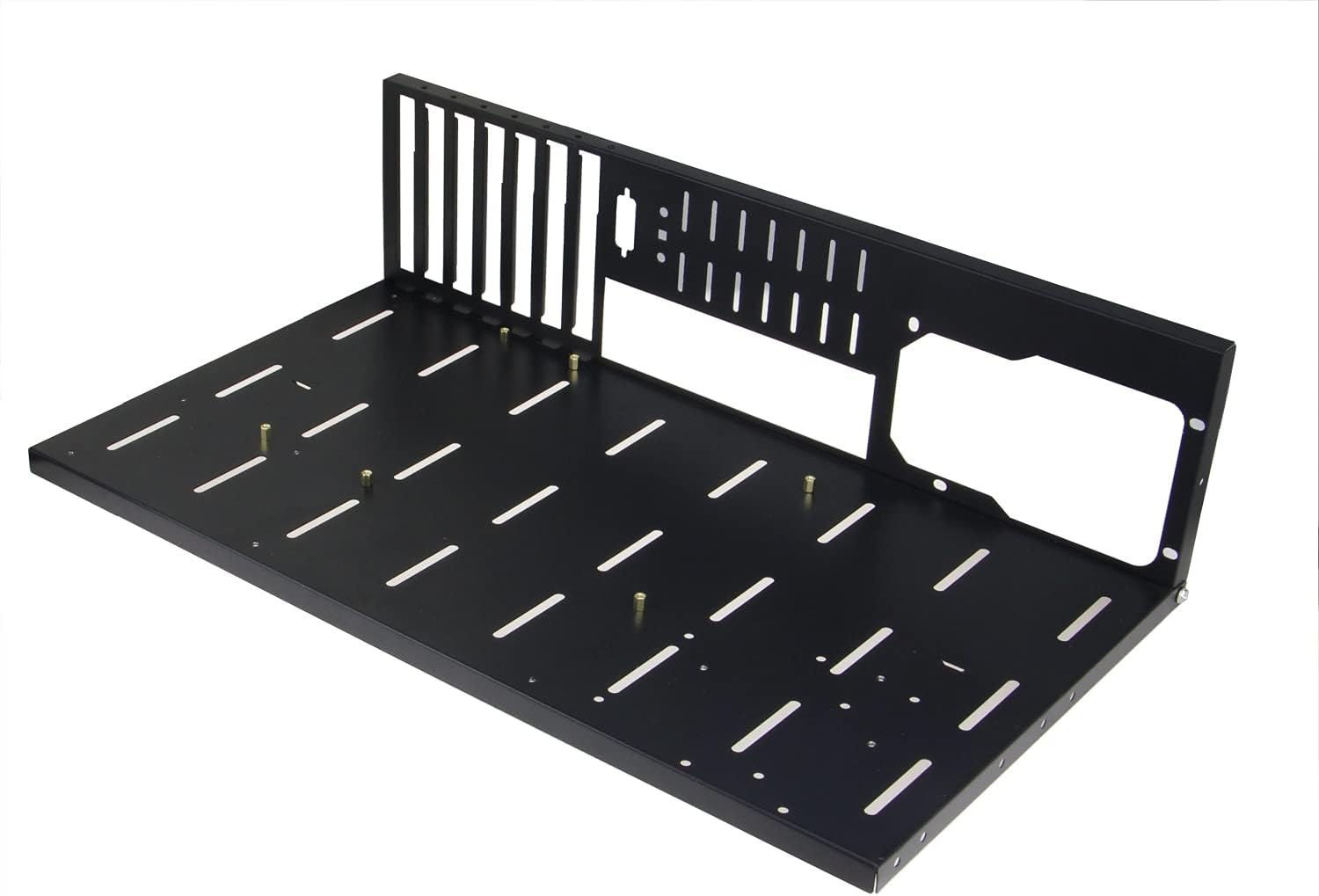 Sedna Open Frame PC Case for DIY, Testing and Cryptocurrency Mining (3 Kits Pack) (Case o nly, Power Supply, Mother Board, Hard Disk .etc are not Included), black, SE-CASE-PC-OPEN-01