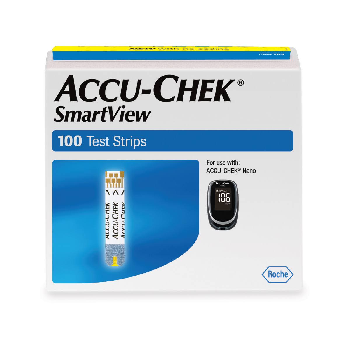 Accu-Chek SmartView 100-ct. Test Strips