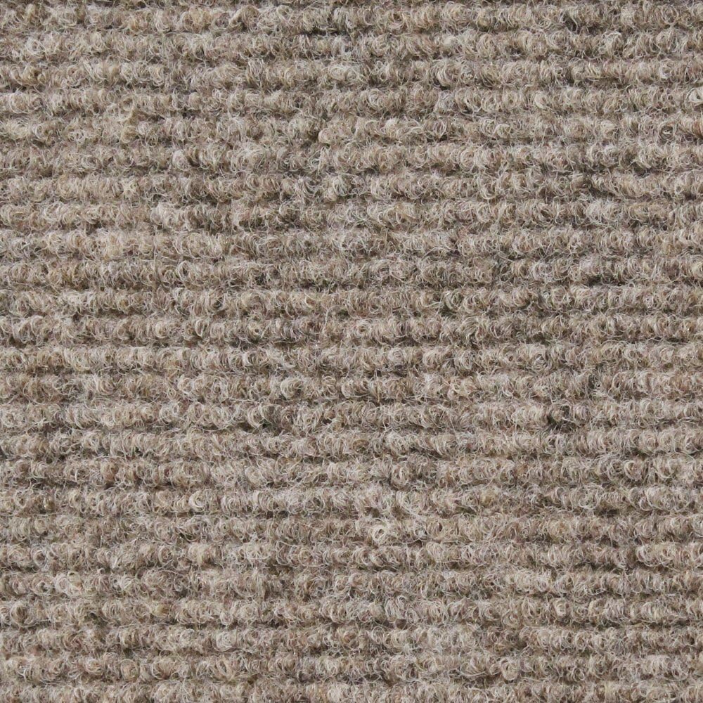 House, Home and More Indoor Outdoor Carpet with Rubber Marine Backing - Brown - 6 Feet x 30 Feet
