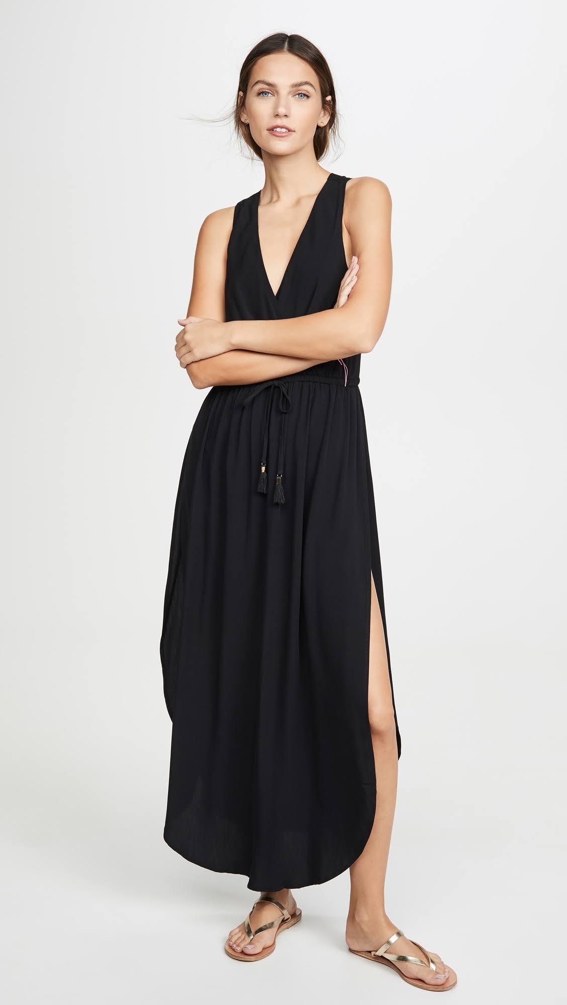 L*Space Kenzie Cover-Up, Black / Xs