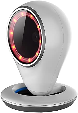 MINDRFID 2D Desktop Barcode Scanner USB Hands-Free Barcode Reader Automatic Sensing Scanning Bar Code Scanner for POS Supermarket Warehouse Pack of 2