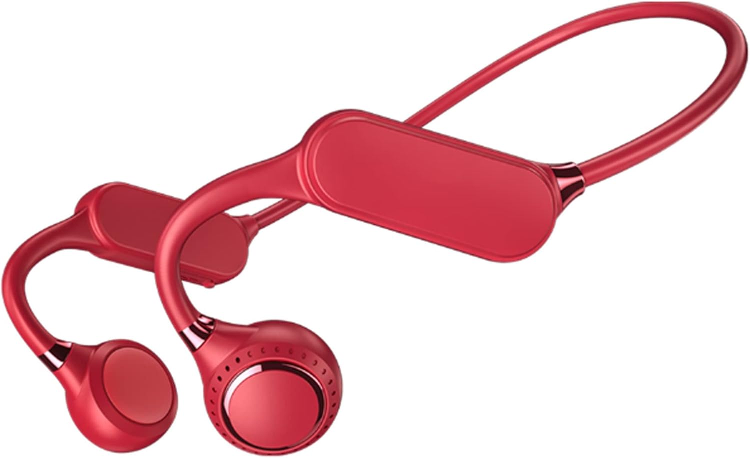 WiFair Wireless Bluetooth Headphones with Microphone - Neckband Bluetooth Headphones, Waterproof Bone Conduction Headphones Headset for Sports Running Driving Cycling Walking Pack of 2