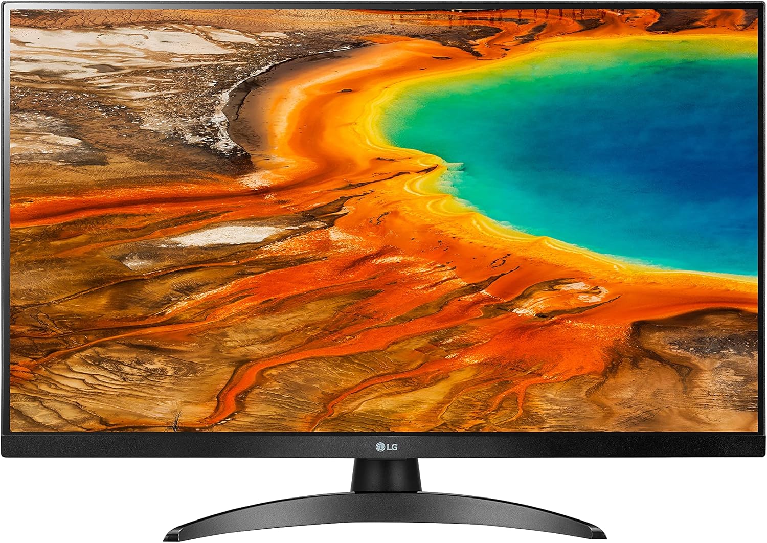 LG 27LP615B-PU 27” Inch Full HD (1920 x 1080) IPS TV/Monitor with Dual 5W Built-in Speakers, HDMI Input, Dolby Audio, Wall Mountable, Remote Control – Black (2021)