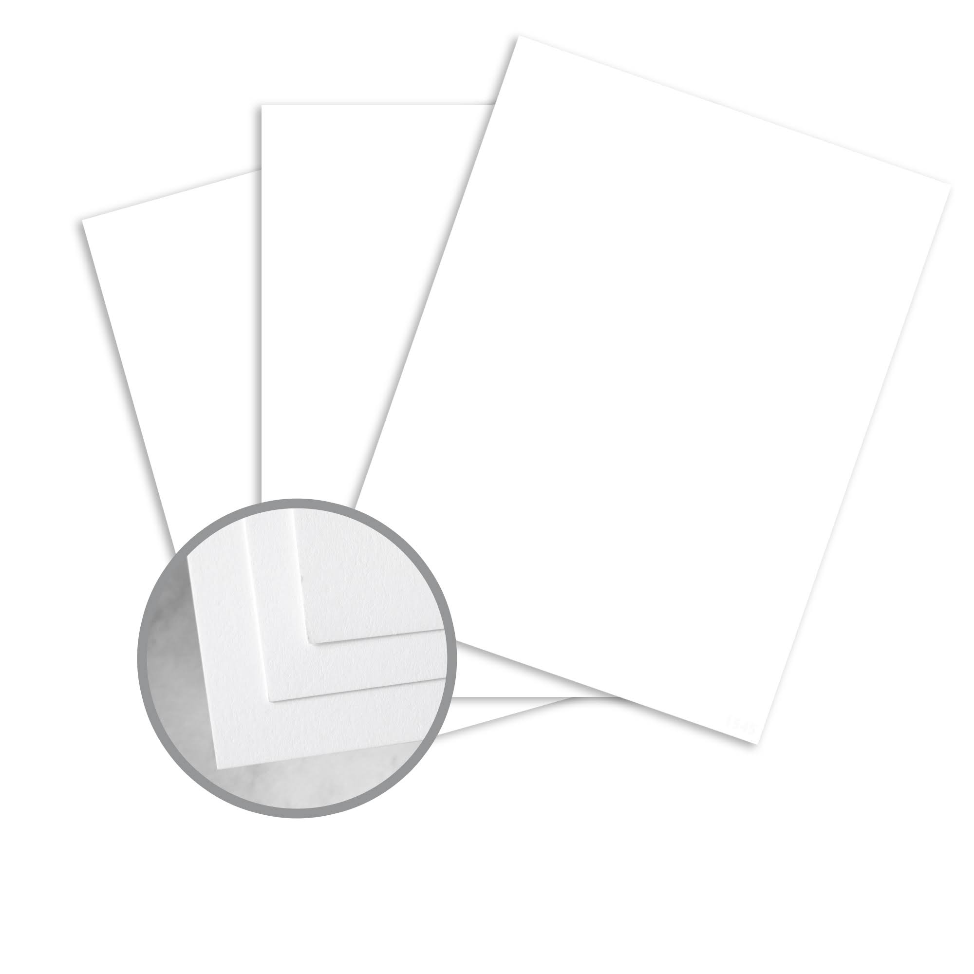 Classic Crest Avalanche White Card Stock - 8 1/2 x 11 in 100 lb Cover Smooth 250 per Package
