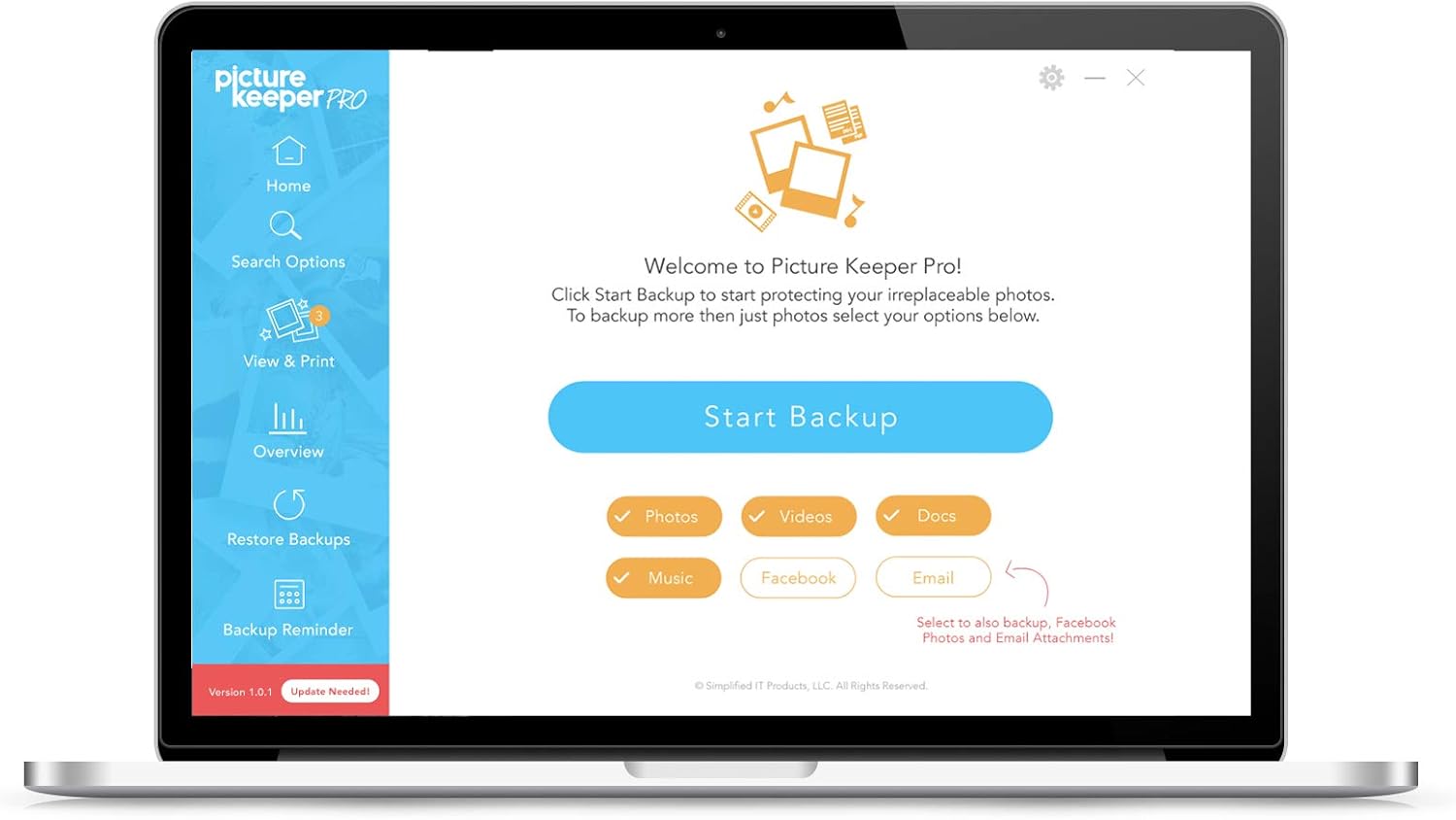 Picture Keeper PRO 500GB Photo Back-Up Device