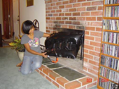 Fireplace Plug 18 in. Round