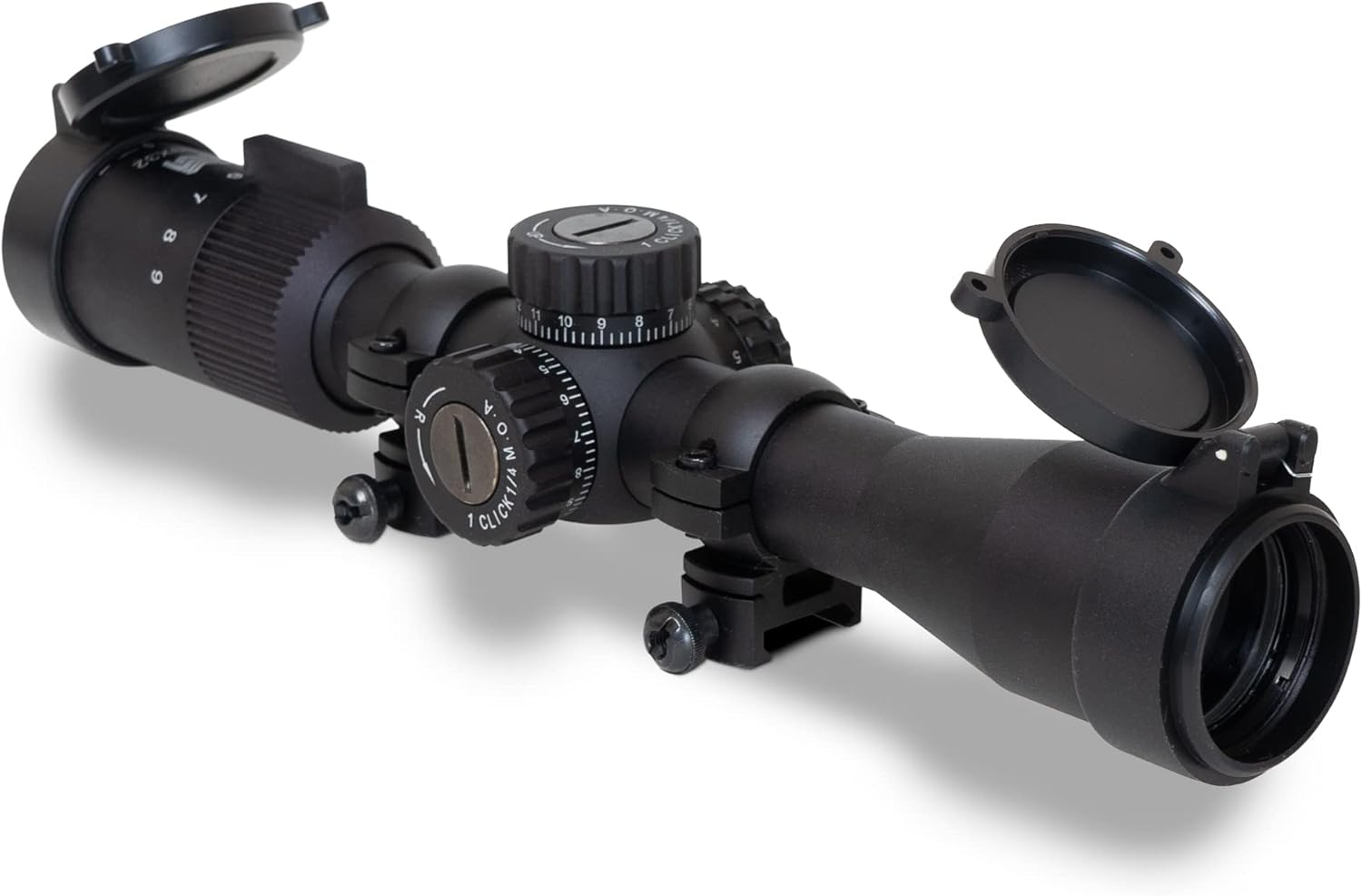 Monstrum Guardian 3-9x32 Rifle Scope with Illuminated MOA Reticle Pack of 2