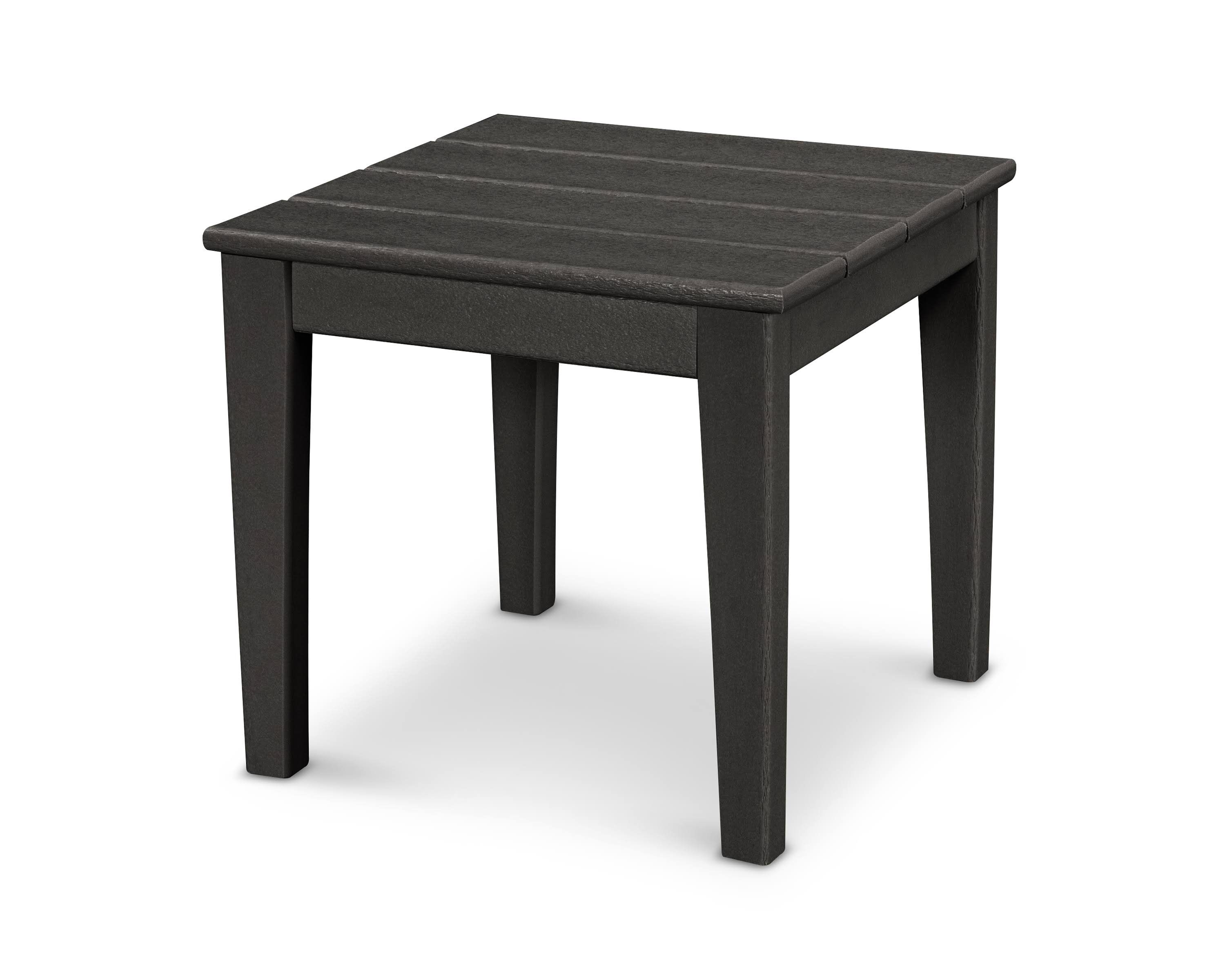 POLYWOOD Newport 18x22 End Table - Black