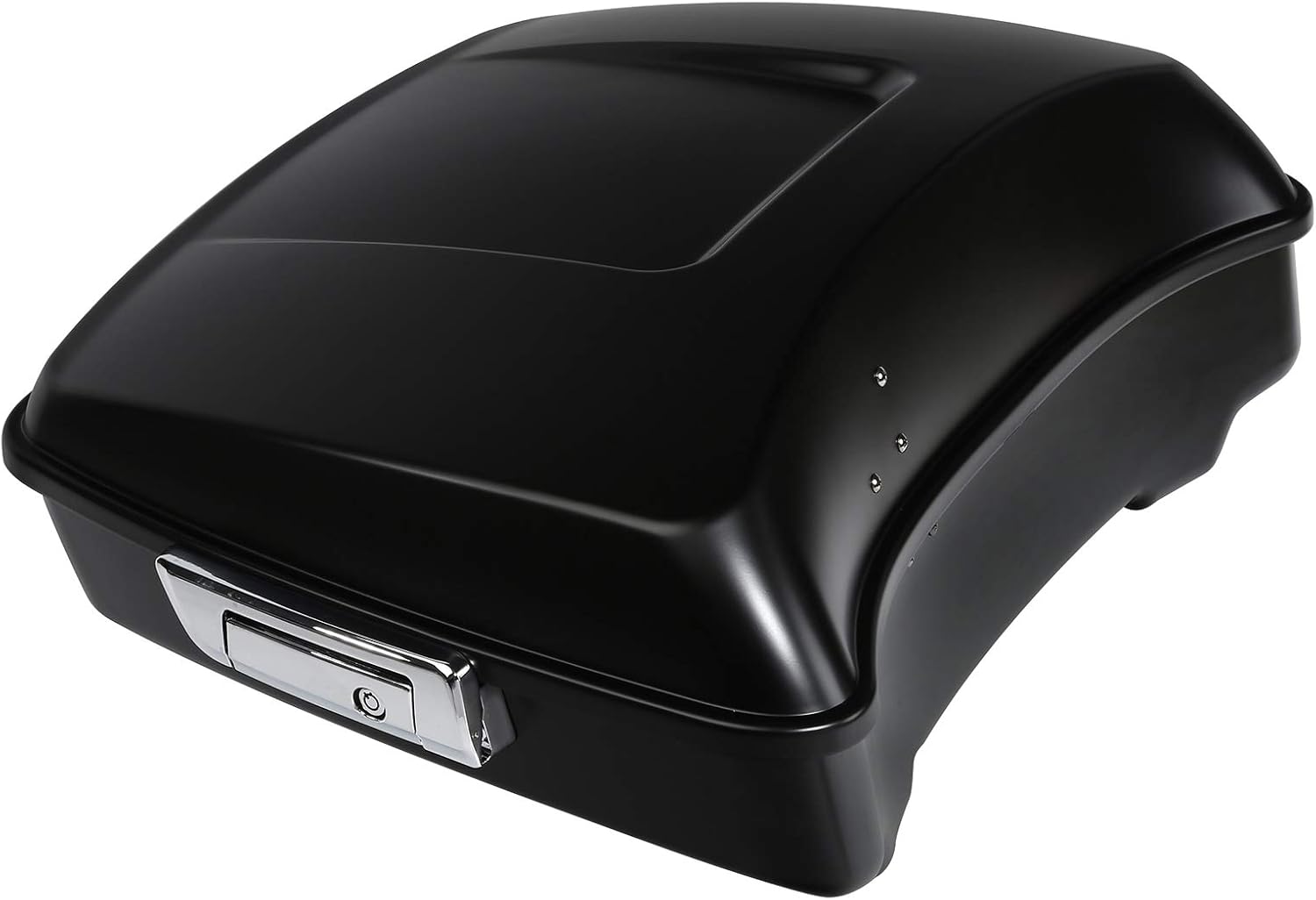 TCMT Matte Black Chopped Tour Pack Trunk W/Latch Fits For Harley Street Road Electra Glide Road King 2014-2022