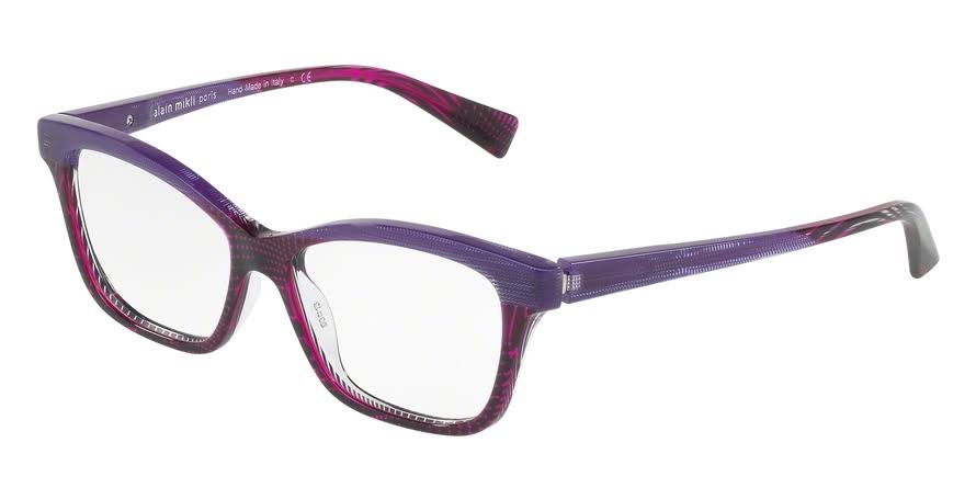 Alain Mikli A03037 Black Violet Pontille Violet 002 Eyeglasses