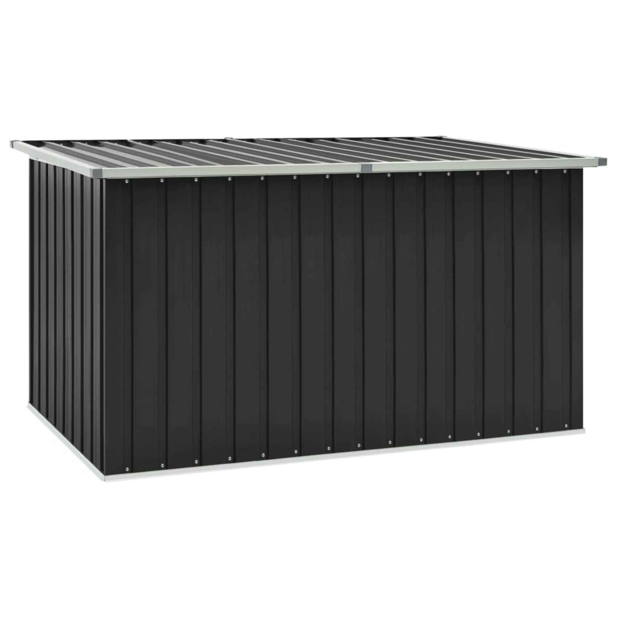vidaXL Garden Storage Box Anthracite 67.3x22x39x22x36.6x22