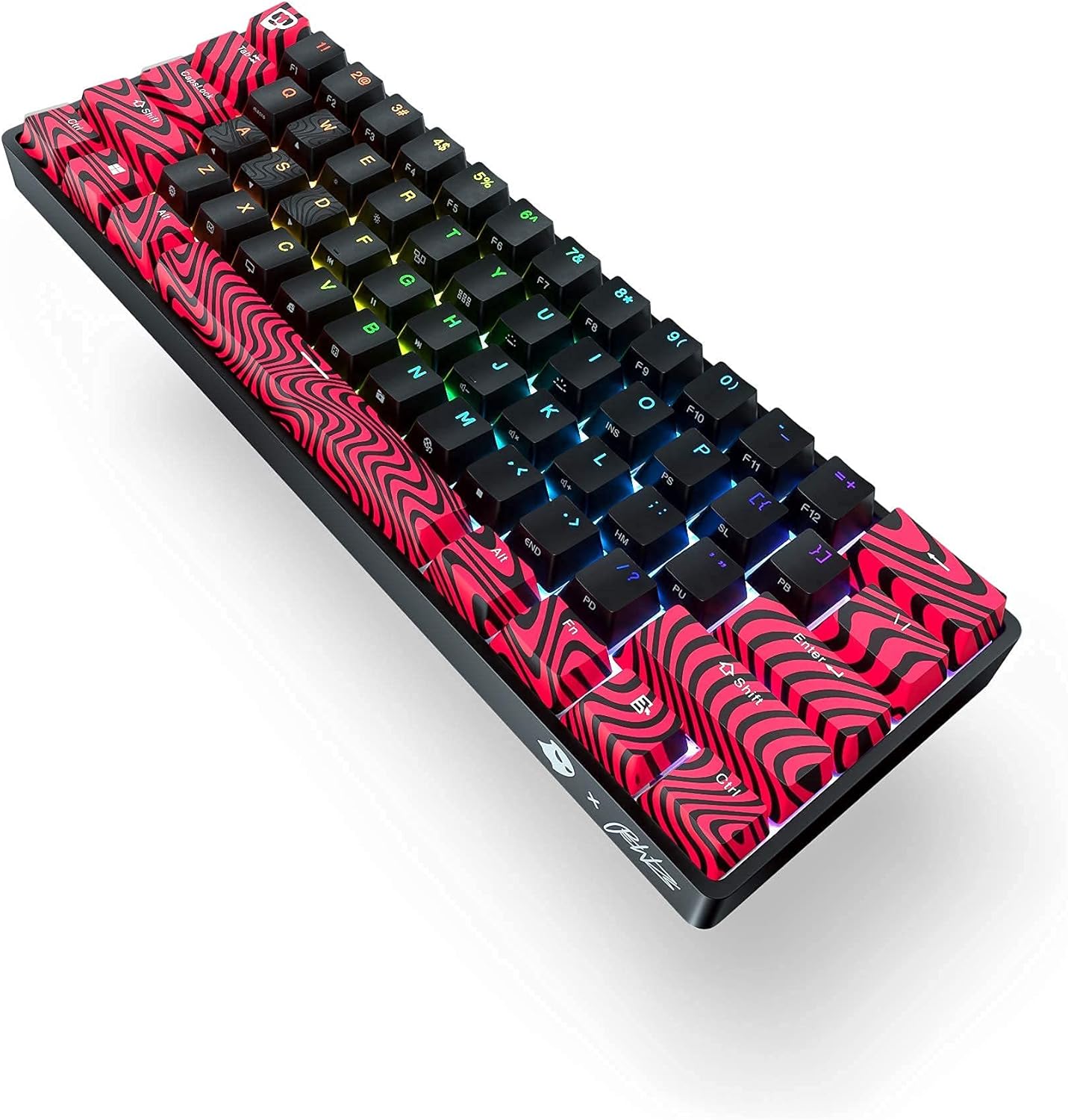 Ghost A1 - Aluminum Wireless Keyboard Black PDP Cherry MX Brown(Click)