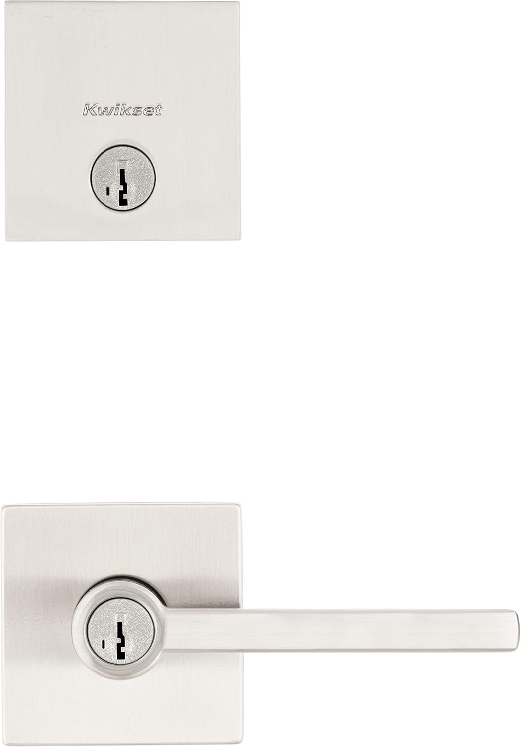 Kwikset 99910-062 Combo Pack, Satin Nickel