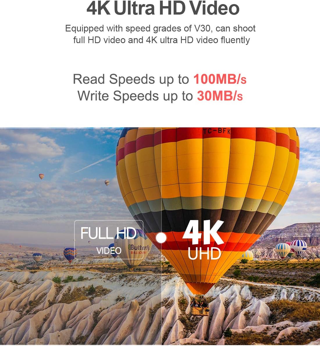 Netac Micro SD Card 64GB 3 Packs, Mini TF Memory Card with up to 100 MB/s, UHS-1, U3, Class 10, SDXC, EXFAT, V30, A1, 4K, UHD, FHD Pack of 2